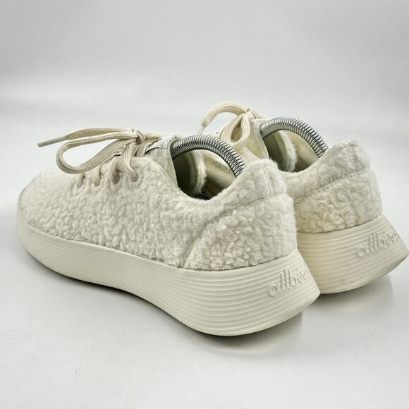 ALLBIRDS Wool Runner GO FLUFF Limited Edition SHERPA Rare Womens Size 9.5 EX - Picture 8 of 11